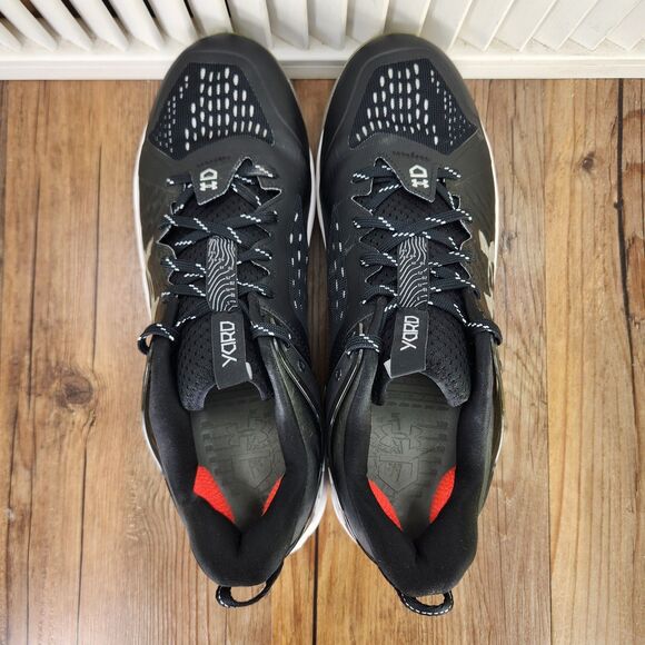 Under Armour Yard Low ST Baseball Cleats Mens Sz 10.5 Black Metal Spikes 3025591 - Picture 5 of 9